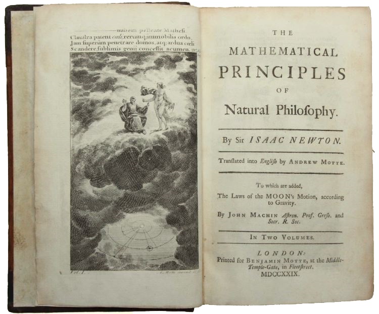Newton, tradução dos Principia